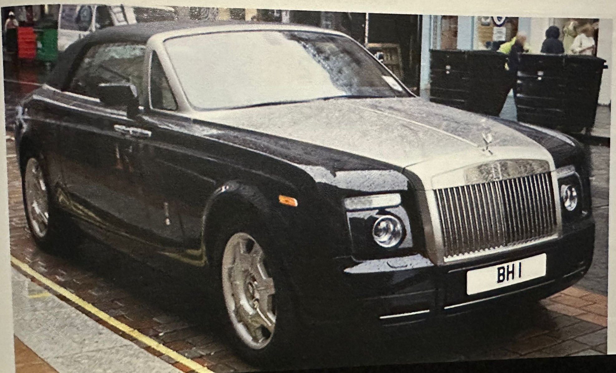 UK Number Plate BH 1